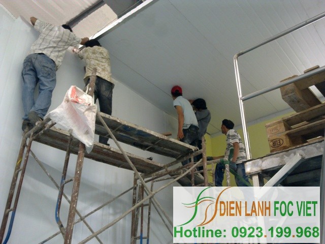 lắp đặt kho lạnh nông sản