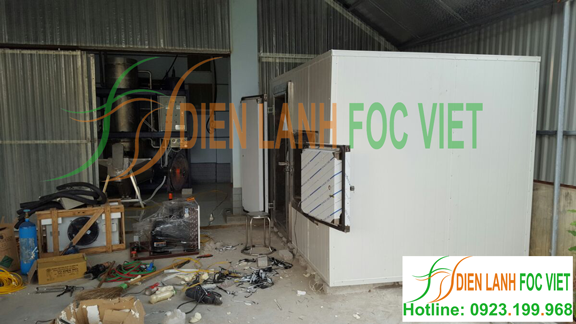 kho lạnh bảo quản đá viên, đá cây