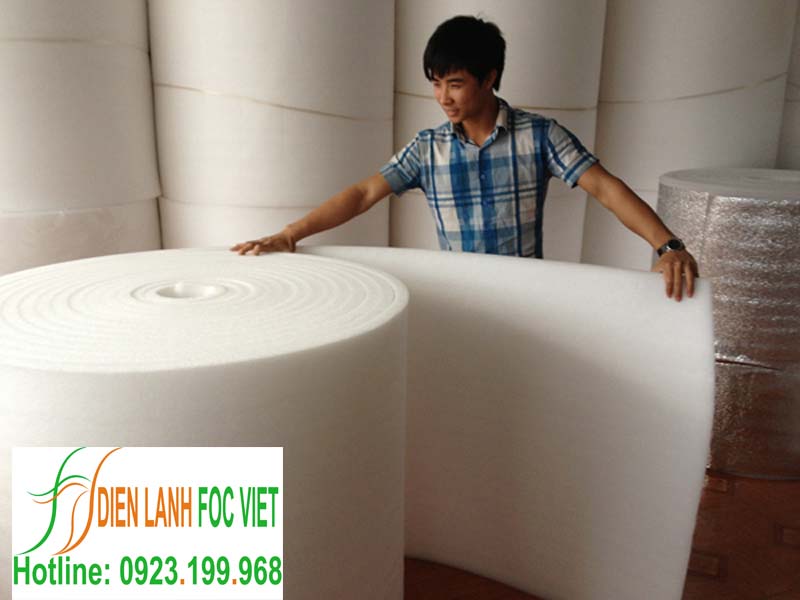 mút xốp cách nhiệt PE trơn