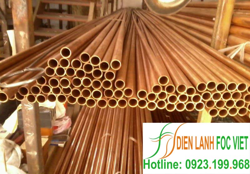 ống đồng huahong dạng cây