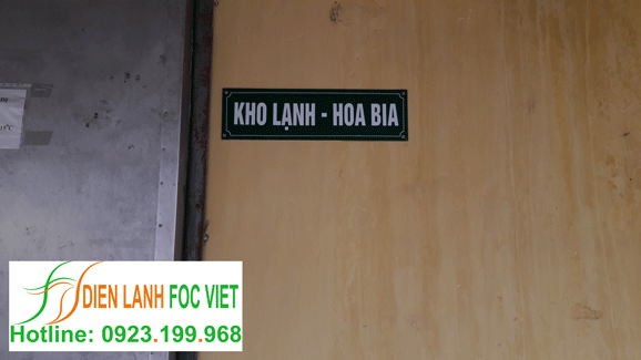 kho lạnh bảo quản bia