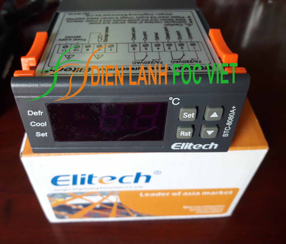hướng dẫn sử dụng điều khiển nhiệt độ Elitech STC-8080A