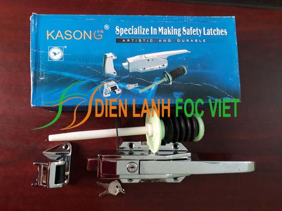 tay khóa cửa kho lạnh