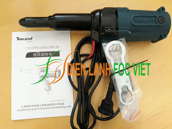 Súng bắn đinh rút bằng điện Time Proof TAC-500
