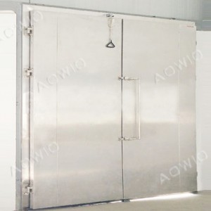 Cửa bản lề kho lạnh 2 cánh AOWID-PLM