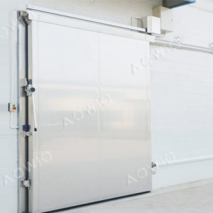 Cửa trượt kho lạnh tự động 1 cánh AOWID-DC