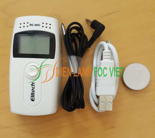Nhiệt ẩm kế tự ghi Elitech RC-4HC