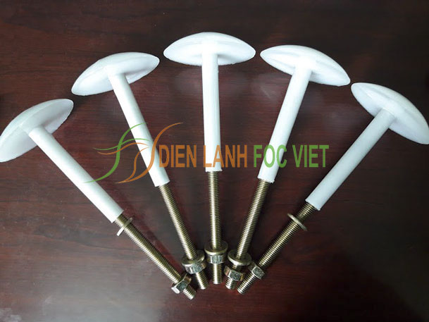 bulong dù, bu lông dù, đinh dù, ty dù, bu lông dù đầu nhựa, đinh dù treo panel, bulong dù treo panel, phụ kiện bulong dù, bulong dù lục giác