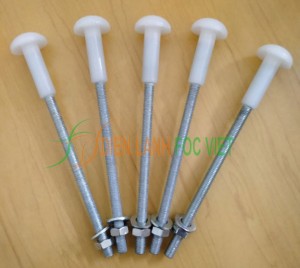 Bulong dù lục giác chìm, bulong dù, bu lông dù, đinh dù, ty dù, bu lông dù đầu nhựa, đinh dù treo panel, bulong dù treo panel, phụ kiện bulong dù, bulong dù lục giác