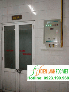 Lắp đặt kho-lạnh bảo quản thực phẩm tại công ty Nam Mẫu